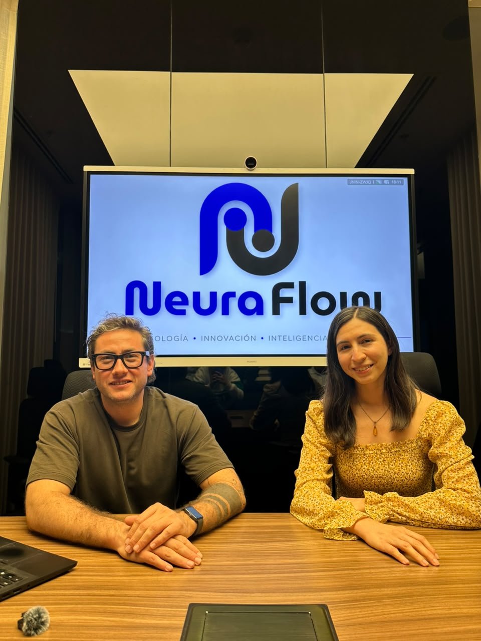 Grabación del pódcast de NEURAFLOW